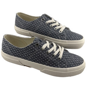 Ralph Lauren Women's Jolie lace up denim‎ sneaker shoes blue NWB size 7 NIB